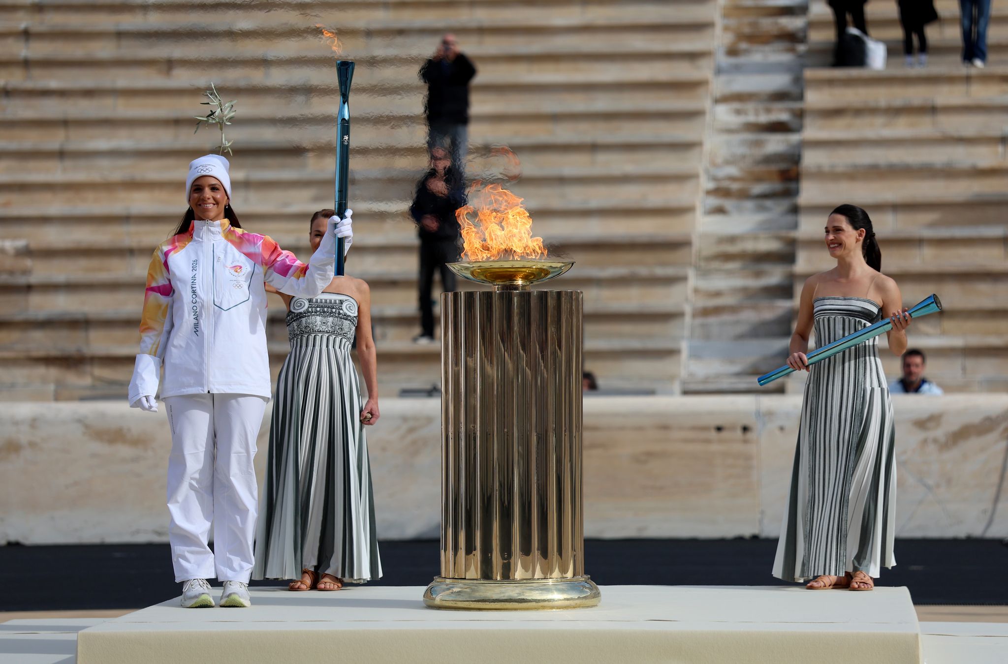 Olympic Flame Milano 2026